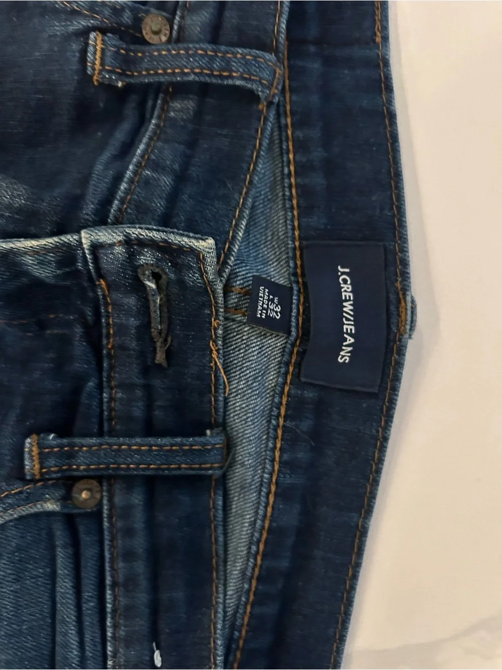 J. Crew Men's Straight Jeans in Dark Indigo